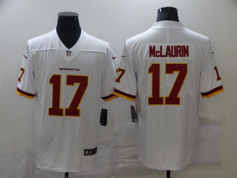 Men Washington Redskins #17 Mclaurin White Nike Limited Vapor Untouchable NFL Jerseys